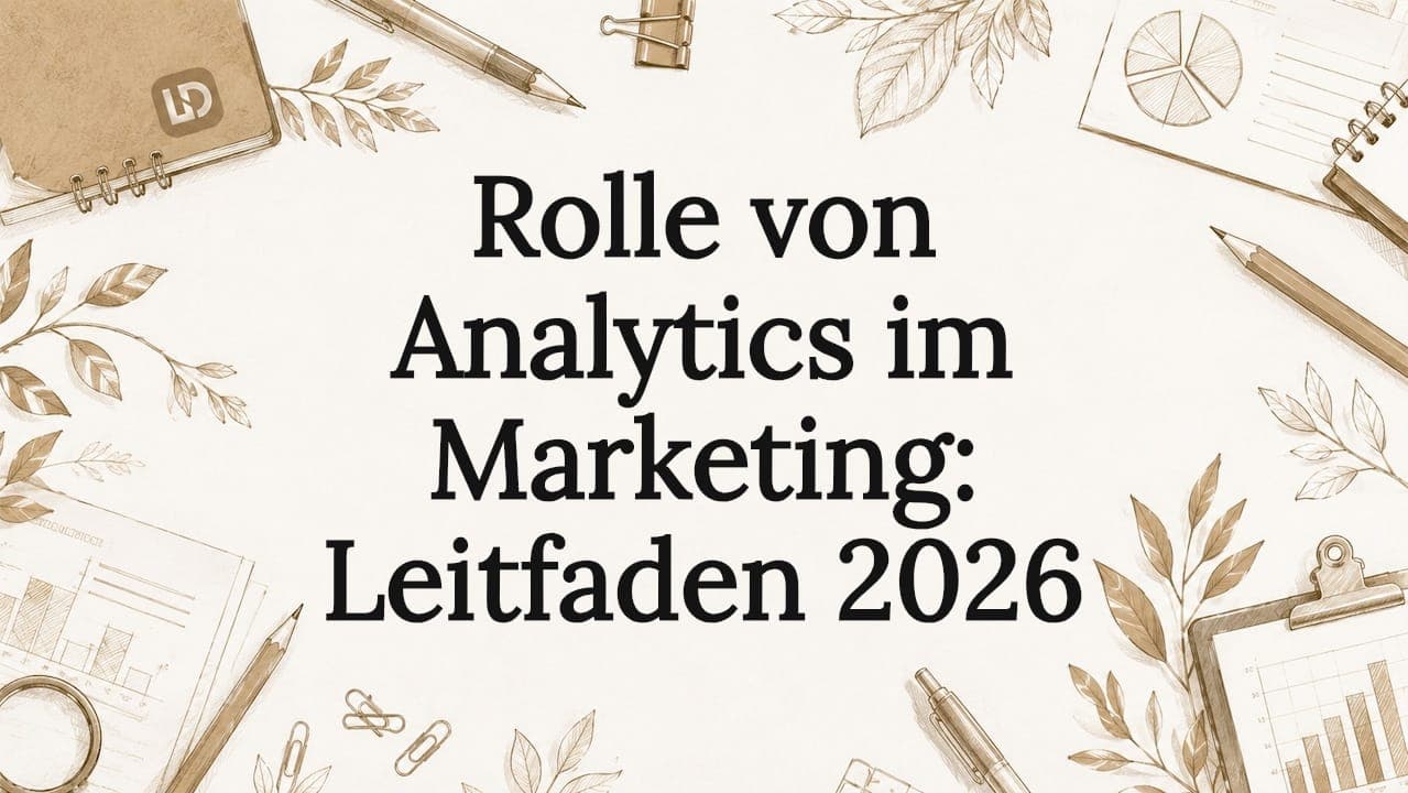 Rolle von Analytics im Marketing: Leitfaden 2026