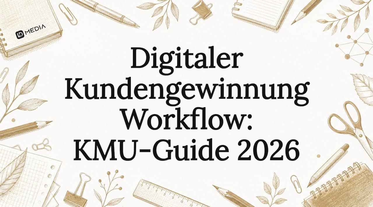 Digitaler Kundengewinnung Workflow: KMU-Guide 2026