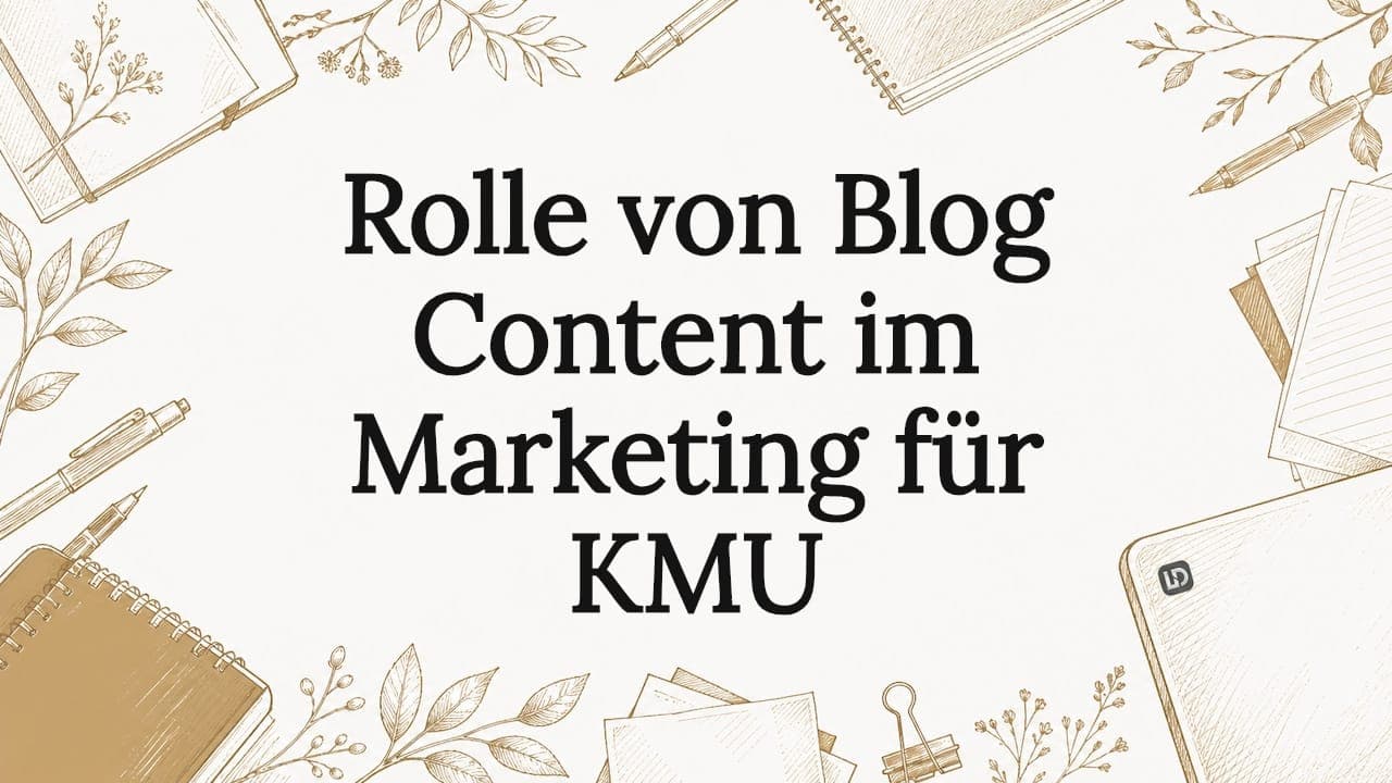 Rolle von Blog Content im Marketing für KMU
