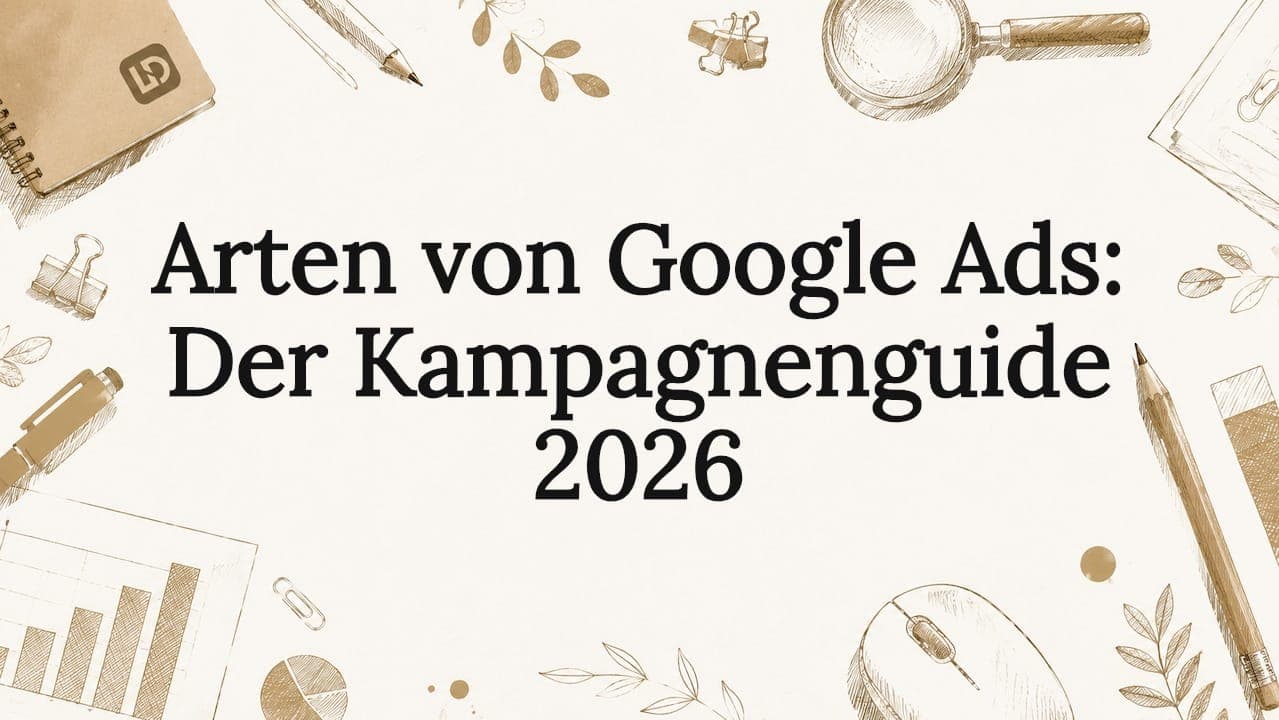 Arten von Google Ads: Der Kampagnenguide 2026