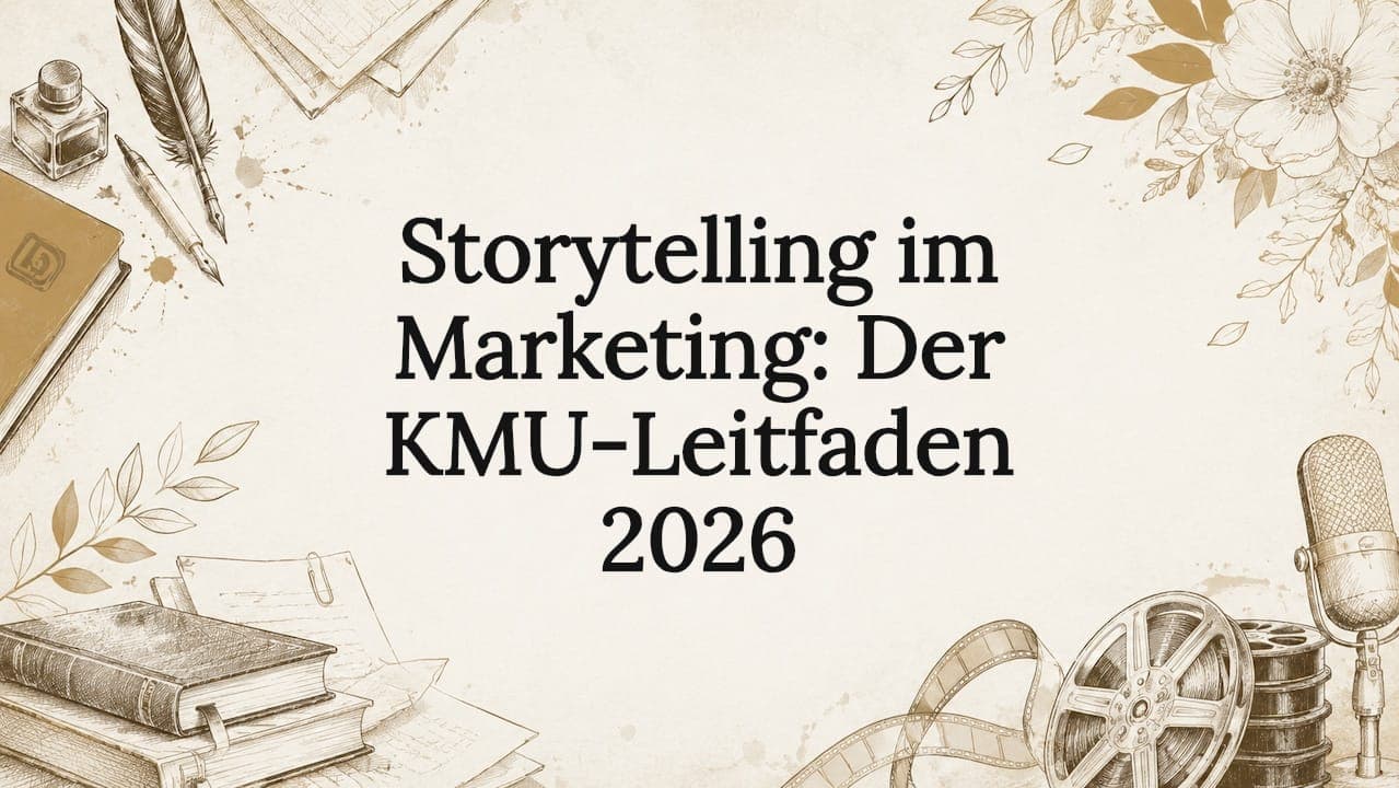 Storytelling im Marketing: Der KMU-Leitfaden 2026