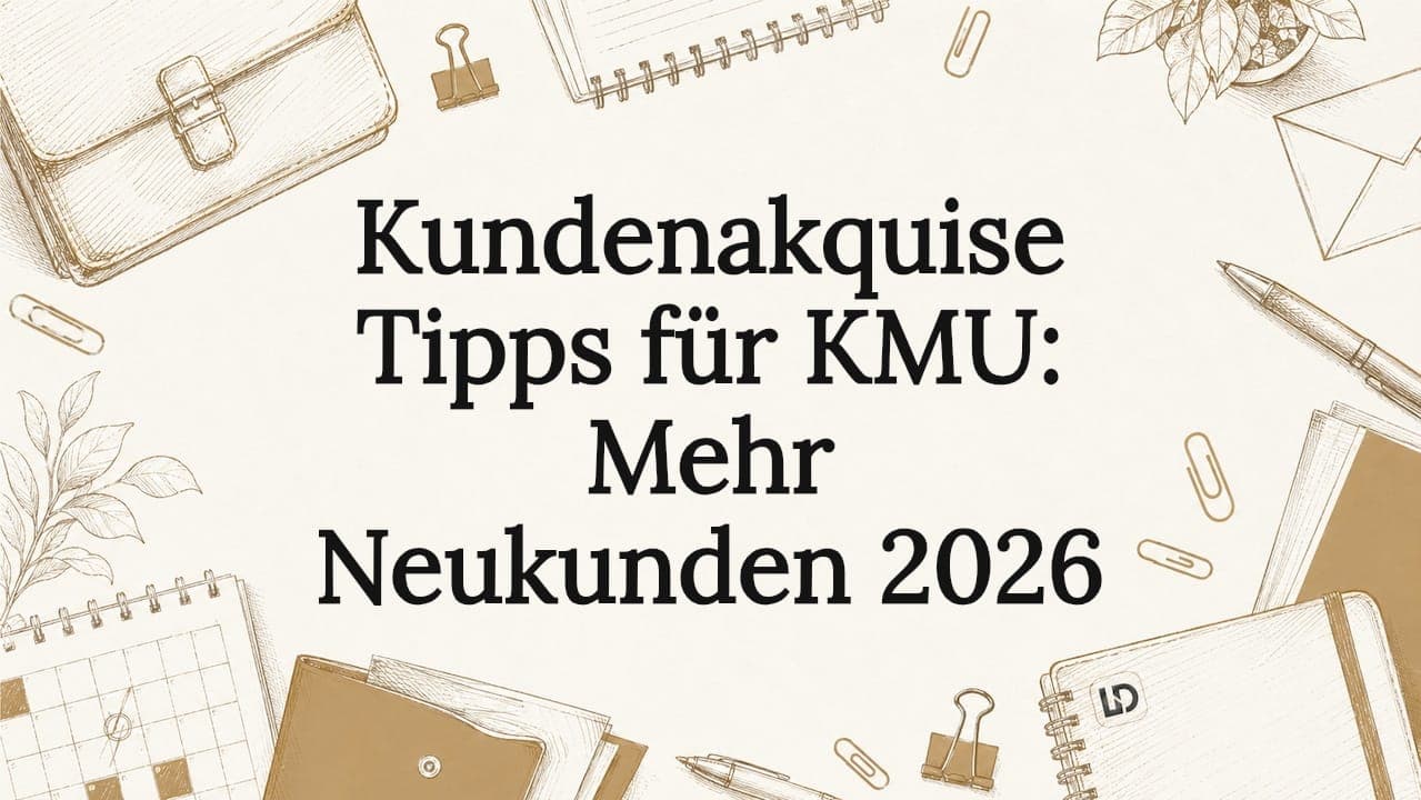 Kundenakquise Tipps für KMU: Mehr Neukunden 2026
