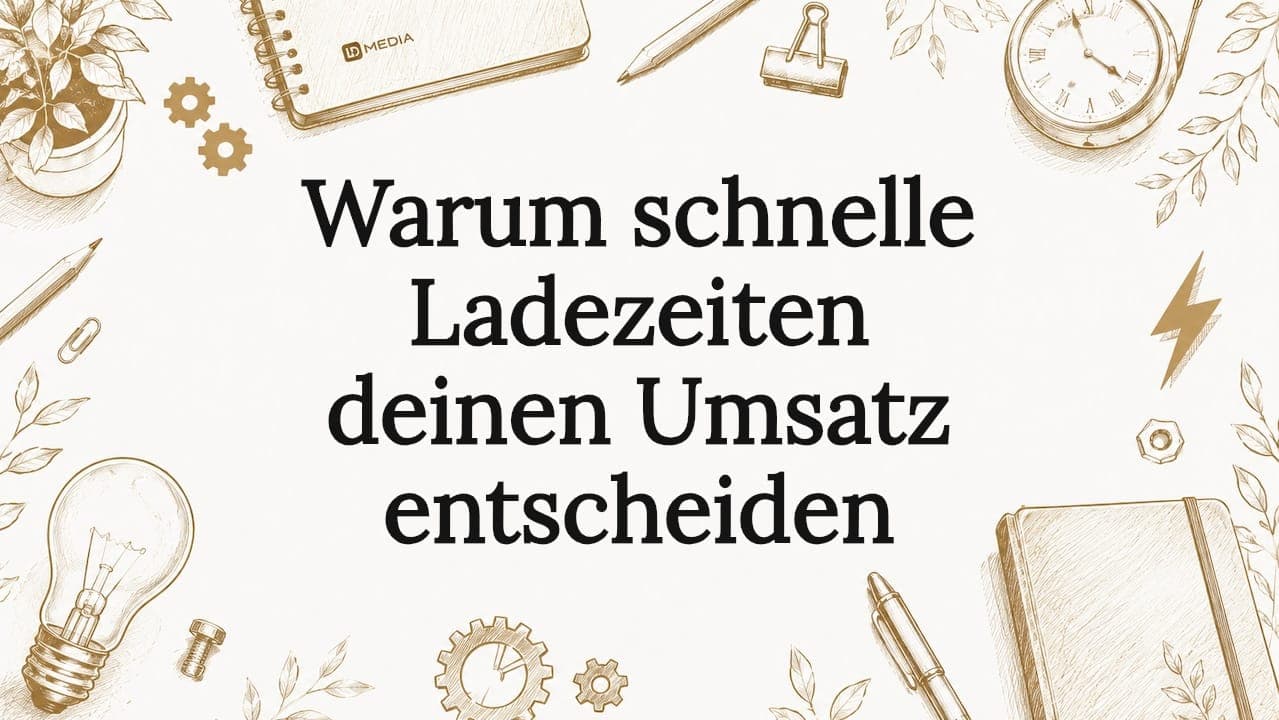 Warum schnelle Ladezeiten deinen Umsatz entscheiden