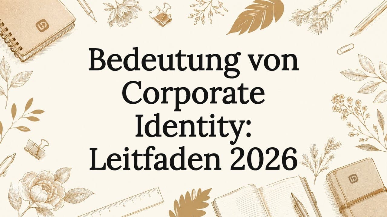 Bedeutung von Corporate Identity: Leitfaden 2026