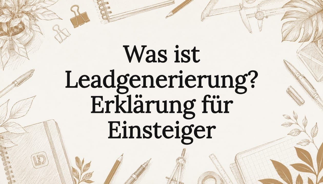 Was ist Leadgenerierung? Erklärung für Einsteiger