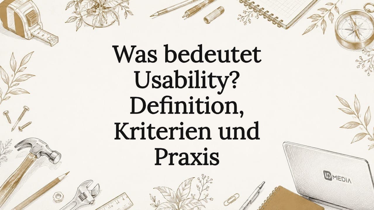 Was bedeutet Usability? Definition, Kriterien und Praxis