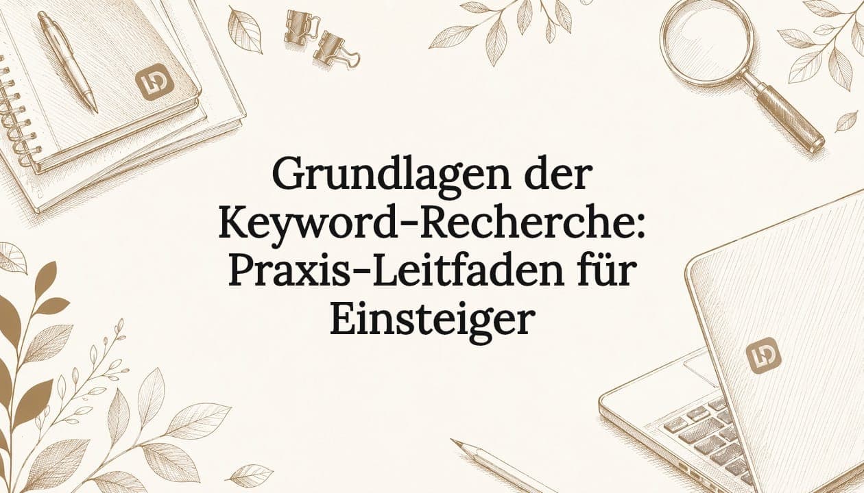 Grundlagen der Keyword-Recherche: Praxis-Leitfaden für Einsteiger